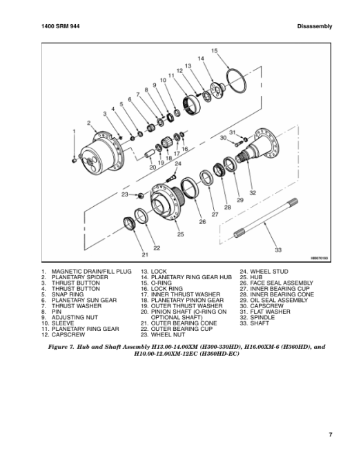 Hyster H8XM-6, H9XM-6, H10XM-6, H10XMS-6, H12XM-6 Forklift Truck K007 Series Repair Manual (EU) - Image 5