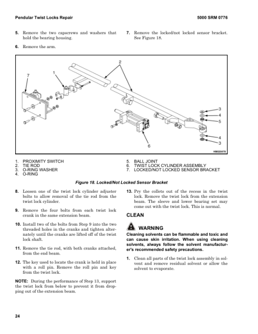 Hyster HR45-25, HR45-27, HR45-31, HR45-40S, HR45-36L, HR45-40LS, HR45-45LSX Container Handler B227 Series Repair Manual - Image 6