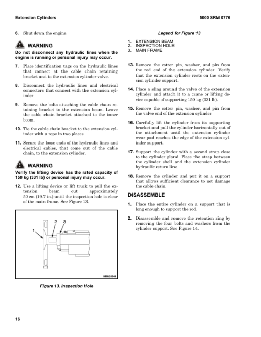 Hyster HR45-27, HR45-31, HR45-36, HR45-40, HR45-41S, HR45-41L, HR45-41LS Reach Truck B222 Series Repair Manual - Image 2