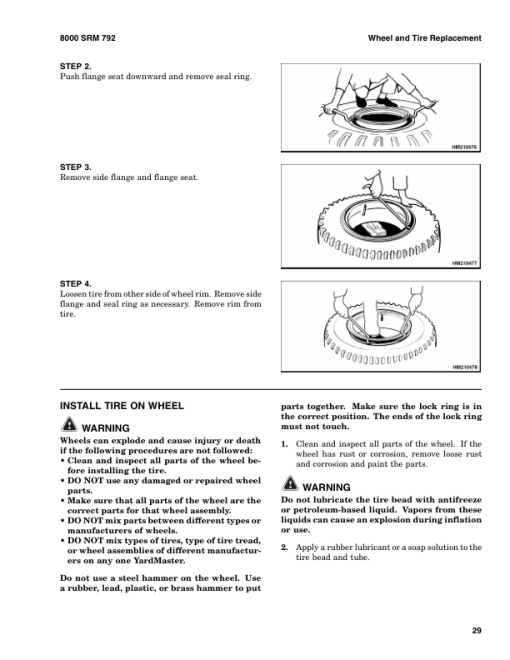 Hyster HR45-EC, HR48-EC Diesel Counter Balanced Truck Type A228 Repair Manual - Image 5