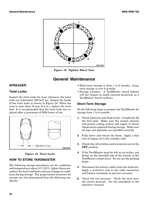 Hyster HR45-EC, HR48-EC Diesel Counter Balanced Truck Type A228 Repair Manual - Image 6