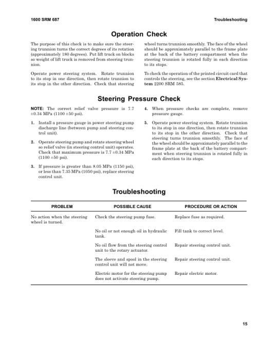 Hyster J1.60XMT, J1.80XMT, J2.00XMT Electric Forklift Truck G160 Series Repair Manual (EU) - Image 5