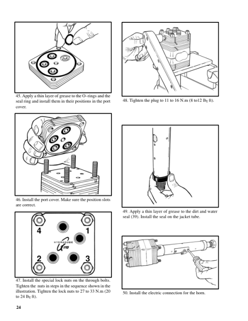 Hyster J2.00XL, J2.50XL, J3.00XL Electric Forklift Truck Type B168 Repair Manual (EU) - Image 5