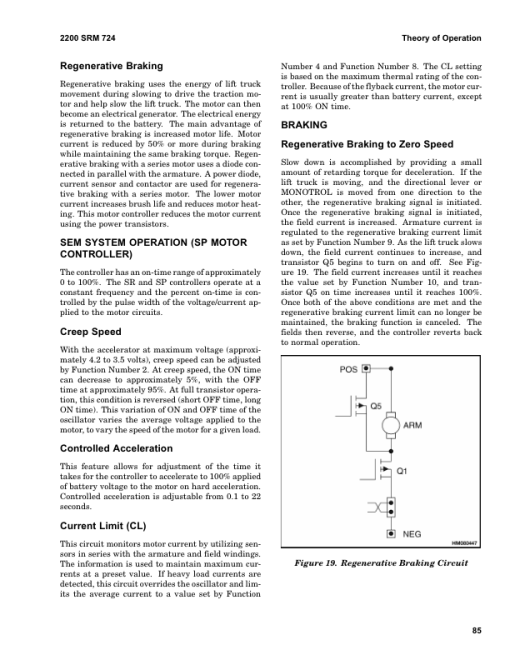 Hyster J2.00XM, J2.50XM, J3.00XM, J3.20XM Electric Forklift Truck A216 Series Repair Manual - Image 6