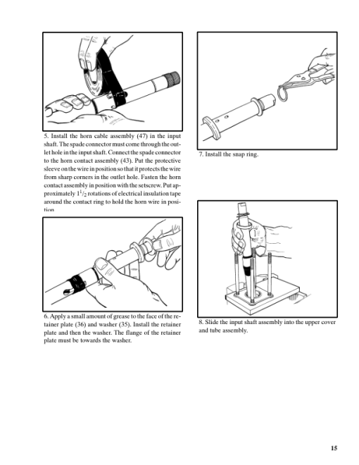 Hyster J25A, J25B, J30A, J30B, J35A, J35B Forklift Truck B160 Series Repair Manual - Image 6