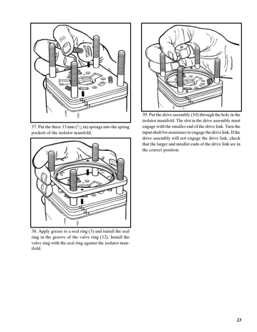 Hyster J25A, J25B, J30A, J30B, J35A, J35B Forklift Truck B160 Series Repair Manual - Image 2