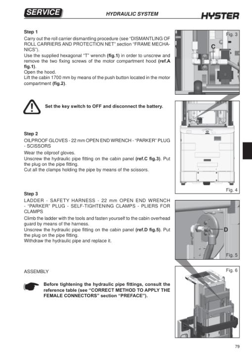 Hyster K1.0M, K1.0H Order Picker B460 Series Repair Manual - Image 2