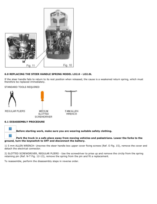 Hyster LO2.0L Order Pickers C445 Series Repair Manual - Image 3