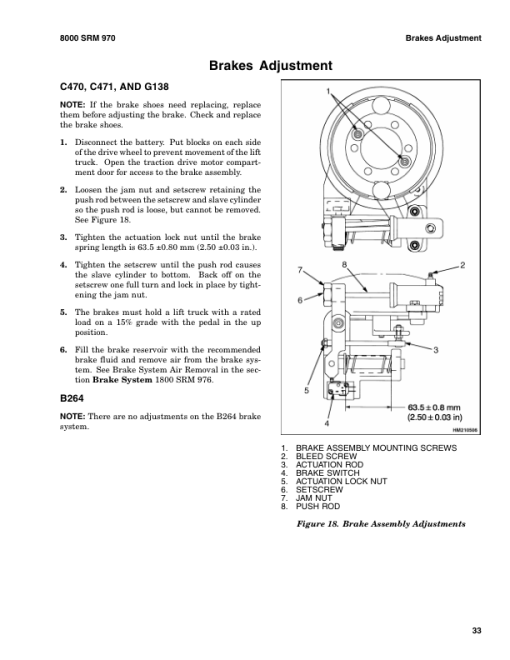 Hyster N30XMDR3, N45XMR3 Electric Forklift Truck G138 Series Repair Manual - Image 6