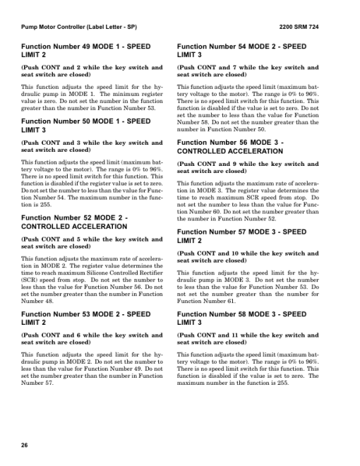 Hyster N30XMH2 Electric Forklift Truck C210 Series (SN. from C210V-1616) Repair Manual - Image 2