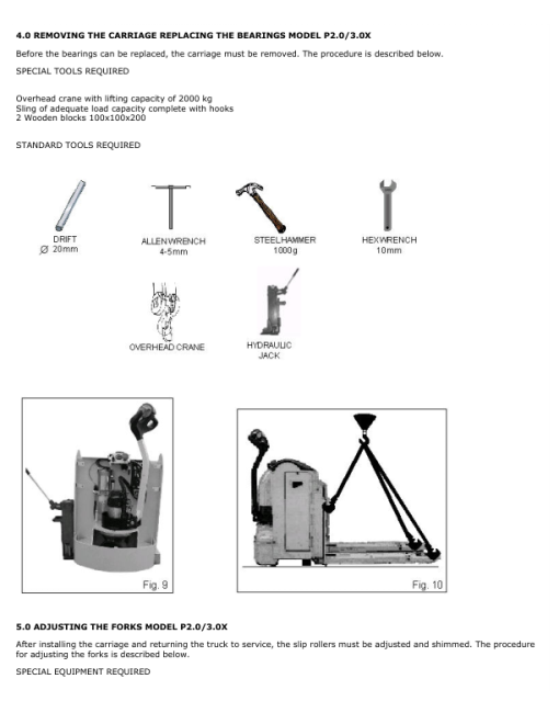 Hyster P2.0X, P3.0X Pedestrian Pallet Truck C443 Series Service Repair Manual (EU) - Image 4