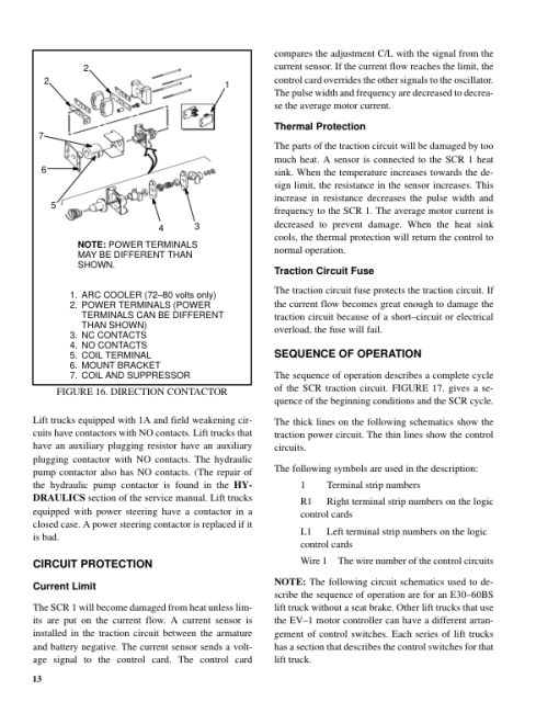 Hyster R30CH Electric RackLoader A186 Series Repair Manual - Image 2