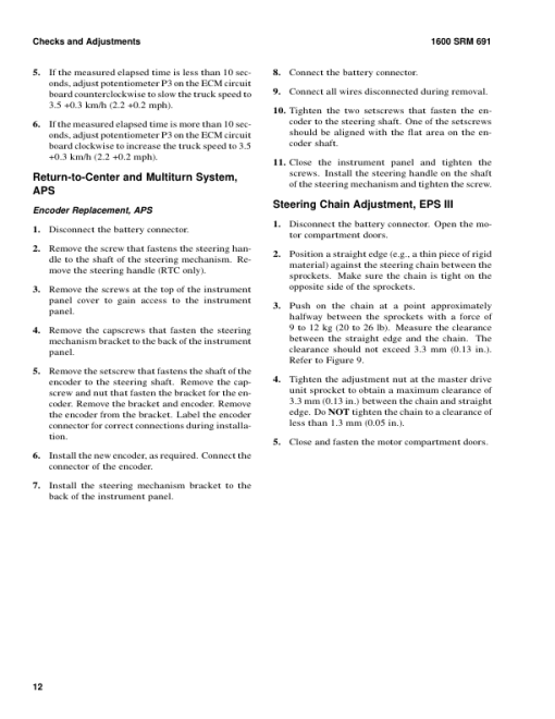 Hyster R30ES Electric Reach Truck B174 Series Repair Manual - Image 5