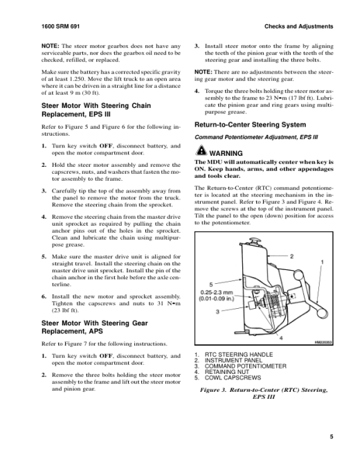 Hyster R30XM2, R30XMA2, R30XMF2 Electric Reach Truck G118 Series Repair Manual - Image 2