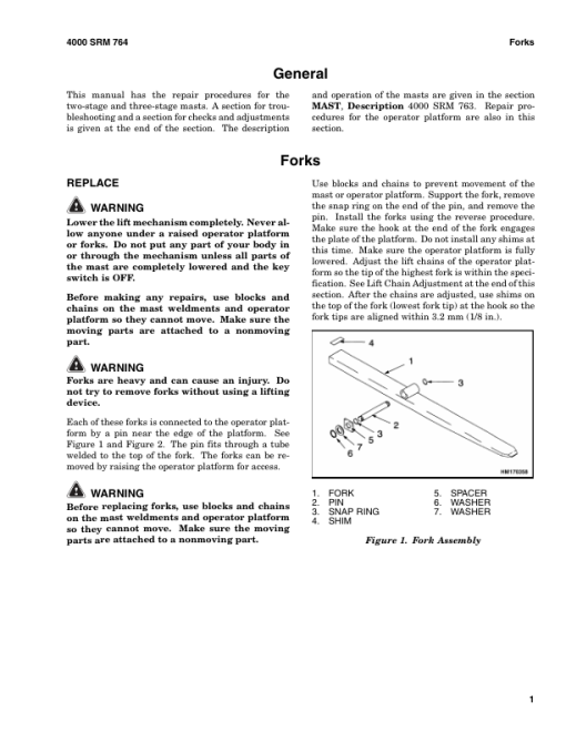 Hyster R30XM3 Electric Reach Truck H118 Series Repair Manual - Image 5