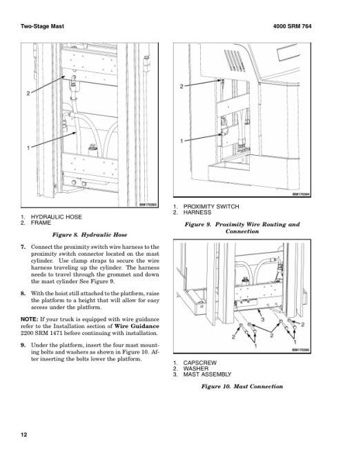 Hyster R30XMA3 Electric Reach Truck A185 Series Repair Manual - Image 2