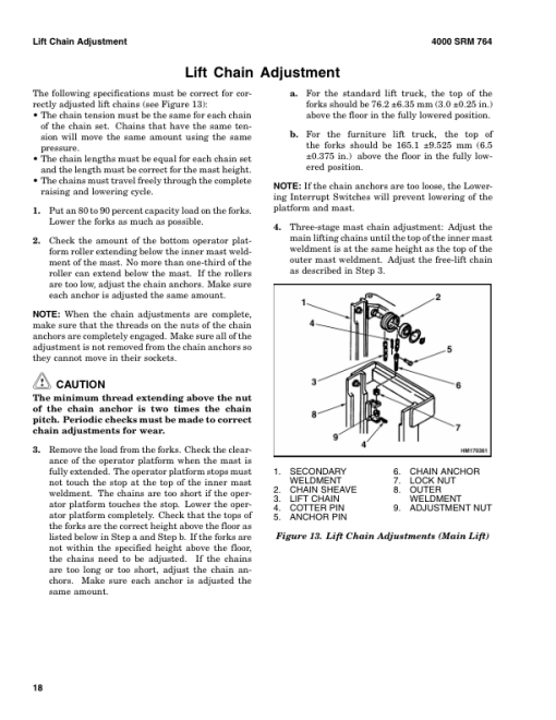 Hyster R30XMF3 Electric Reach Truck A169 Series Repair Manual - Image 4