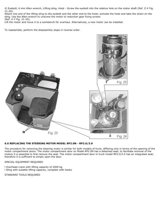 Hyster RP2.0, RP3.0, RP2.0N Electric Pallet Truck B448 Series Repair Manual - Image 4