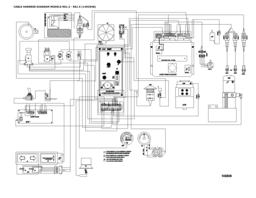 Hyster RS1.2, RS1.5 Electric Seated Rider Stacker B450 Series Repair Manual - Image 3