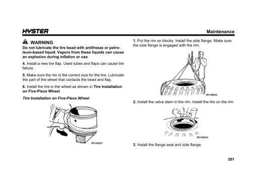 Hyster RS45-27CH, RS45-31CH Forklift Trucks B289 Series Operating And Maintenance Manual - Image 2