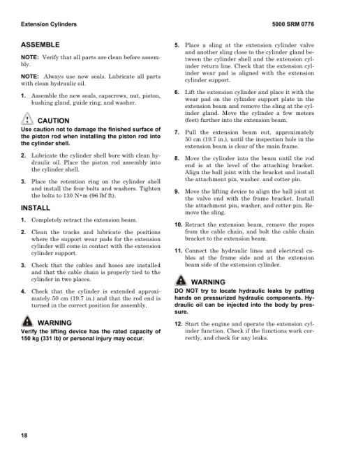 Hyster RS45-27CH, RS45-31CH, RS46-36CH, RS46-41L CH, RS46-41S CH, RS46-41LS CH Stacker C222 Series Repair Manual - Image 6