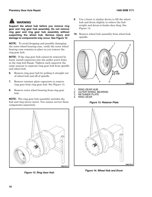 Hyster RS45-27CH, RS45-31CH Reach Stacker A404 Series Repair Manual - Image 4