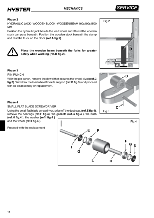 Hyster S1.0E, S1.2E, S2.4 HBE Stacker C440 Series Repair Manual (EU) - Image 6