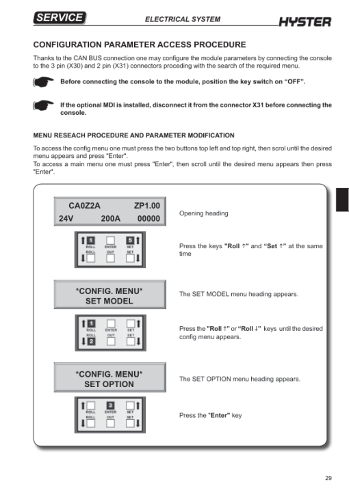 Hyster S1.4, S1.4I.L, S1.6, S1.6I.L Stacker C456 Series Repair Manual - Image 4