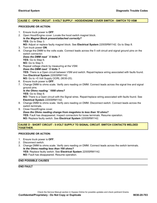 Hyster S2.0FT, S2.5FT, S3.0FT, S3.5FT Diesel & LPG ForkLift Truck F187 Series Repair Manual (EU) - Image 3