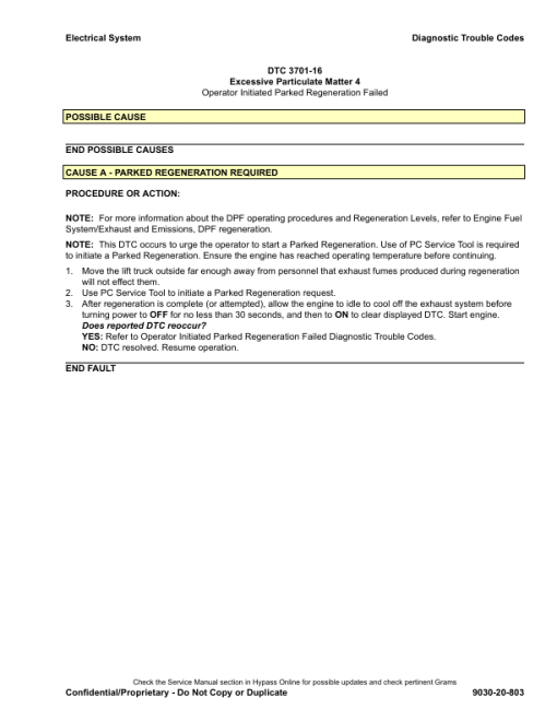 Hyster S2.0FT, S2.5FT, S3.0FT, S3.5FT Diesel & LPG ForkLift Truck F187 Series Repair Manual (EU) - Image 6