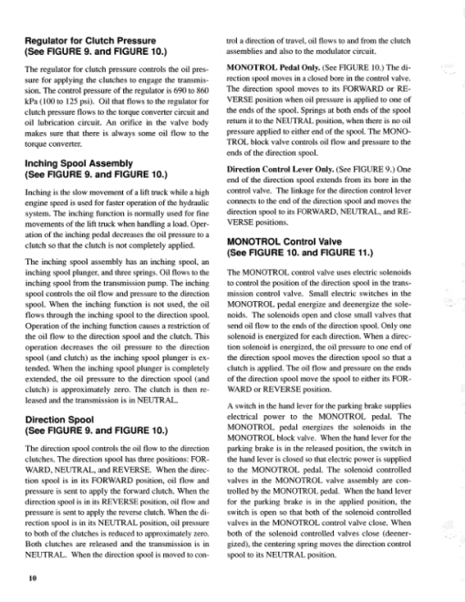 Hyster S25XL, S30XL, S35XL, H25XL, H30XL, H35XL Forklift Truck C001 Series Repair Manual (USA) - Image 6