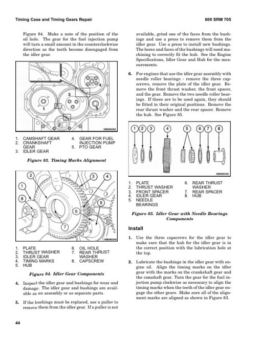 Hyster S3.50XL (S70XL), S4.00XL (S80XL), S4.50XL (S100XL) Forklift Truck D004 Series Repair Manual - Image 2