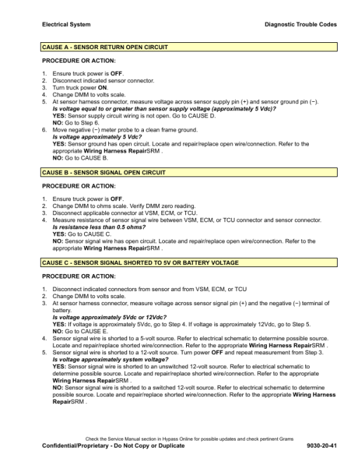 Hyster S30FT, S35FT, S40FTS Lift Truck F010 Series Repair Manual - Image 3