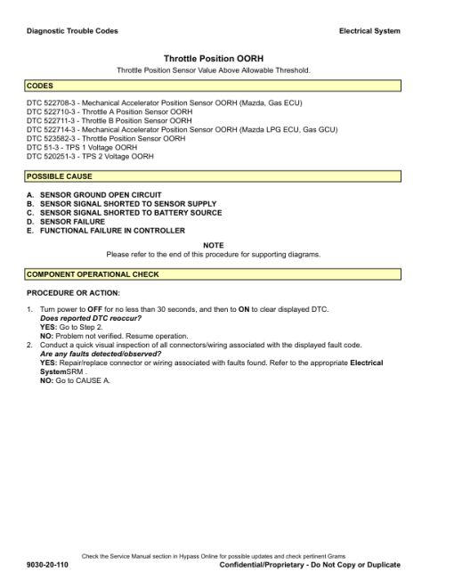 Hyster S4.0FT, S4.5FT, S5.5FT, S5.5FTS Forklift J004 Series Repair Manual (EU) - Image 2