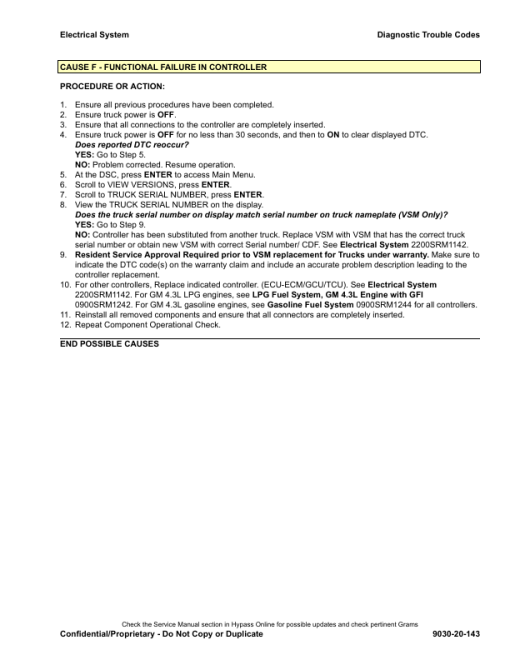 Hyster S4.0FT, S4.5FT, S5.5FT, S5.5FTS Forklift J004 Series Repair Manual (EU) - Image 5