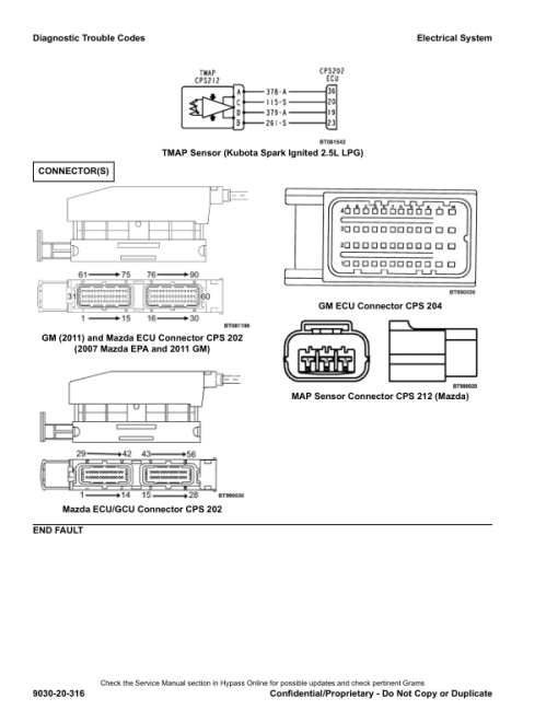 Hyster S40FT, S50FT, S55FT, S60FT, S70FT , S55FTS Forklift G187 Series Repair Manual - Image 5