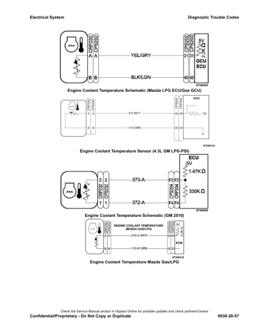 Hyster S40FT, S50FT, S55FTS, S60FT, S70FT Diesel & LPG ForkLift Truck F187 Series Repair Manual (USA) - Image 2