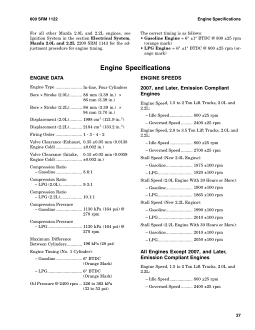 Hyster S50CT Diesel & LPG Forklift Truck A267 Series Repair Manual (USA) - Image 4