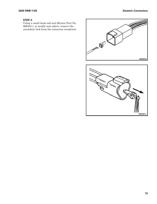 Hyster S50CT Lift truck B267 Series Repair Manual - Image 4