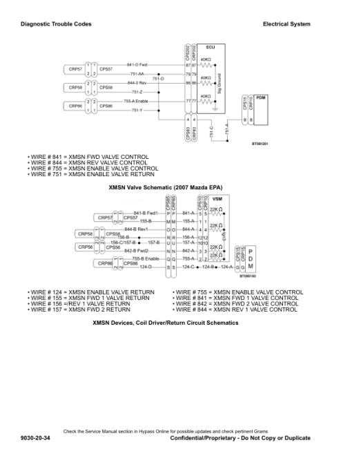 Hyster S80FT, S80FT-BCS, S100FT, S100FT-BCS, S120FT, S120FTS, S120FT-PRS Forklift J004 Series Repair Manual - Image 4