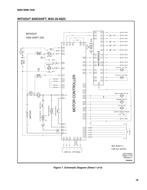 Hyster T5ZAC, T7ZAC Tow Tractors C476 Series Repair Manual - Image 3