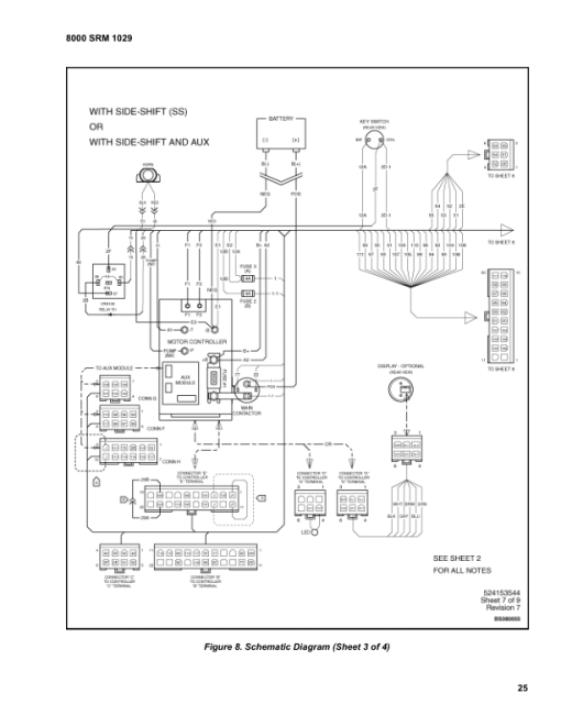 Hyster T5ZAC, T7ZAC Tow Tractors C476 Series Repair Manual - Image 6