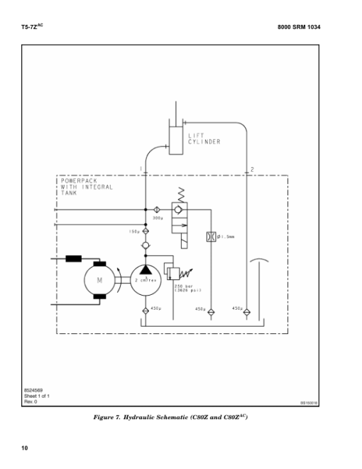 Hyster T5Zac Towing Tractor B476 Series Repair Manual - Image 2