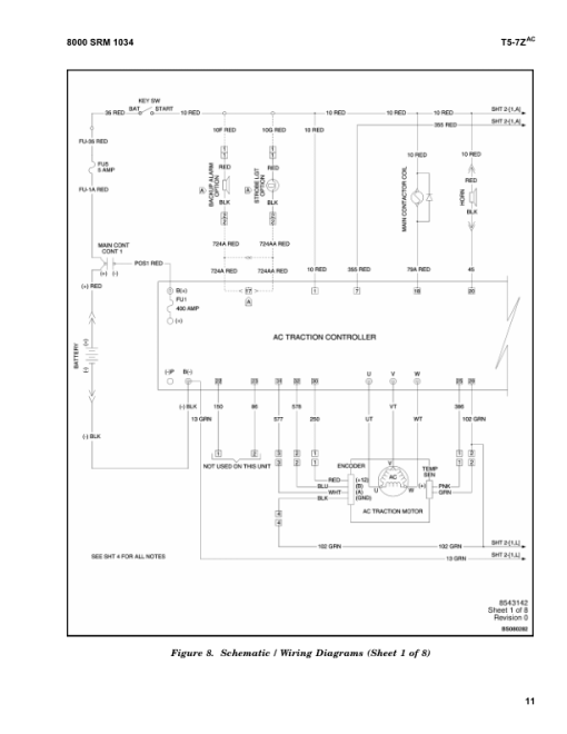 Hyster T5Zac Towing Tractor B476 Series Repair Manual - Image 5