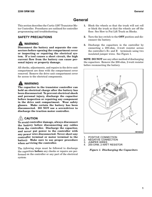 Hyster T7Z Tow Tractor A477 Series Repair Manual - Image 2