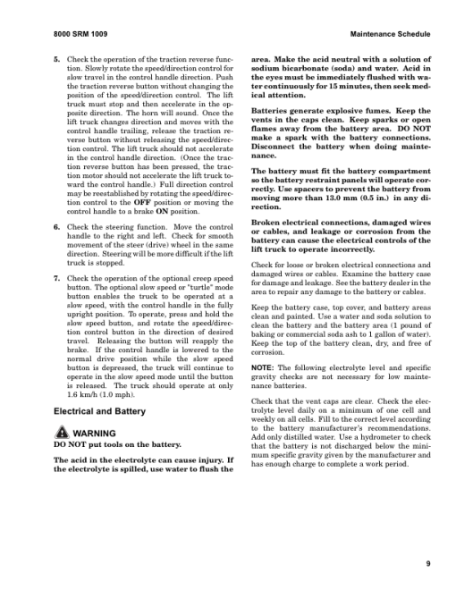 Hyster W40Z Pallet Truck B218 Series Repair Manual - Image 4