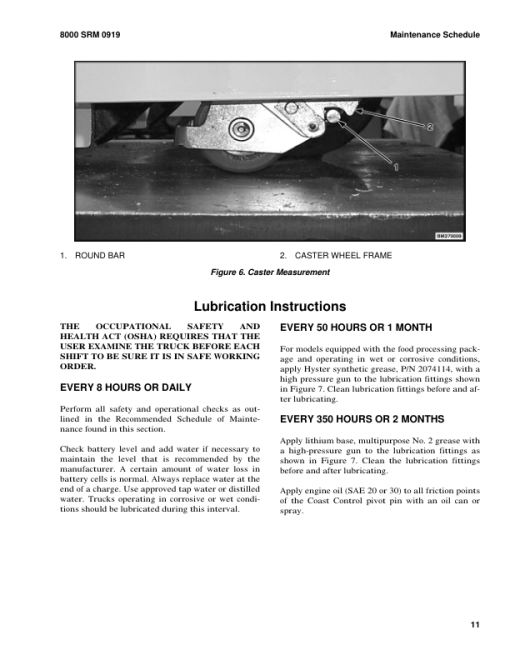 Hyster W60Z, W65Z, W80Z Pallet Truck B229 Series Repair Manual - Image 2