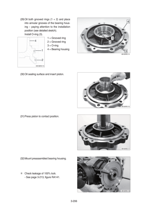 Hyundai H930C, H940C Backhoe Loaders Service Repair Manual - Image 2