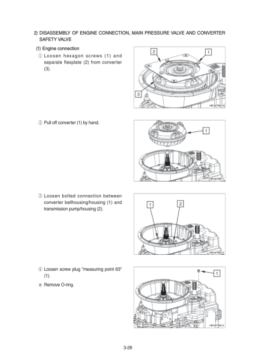 Hyundai H930C, H940C Backhoe Loaders Service Repair Manual - Image 5