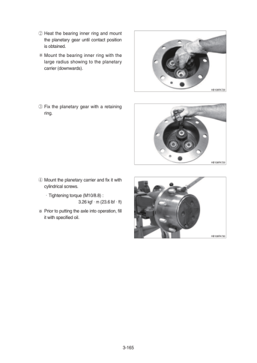 Hyundai H930S, H940S Backhoe Loaders Service Repair Manual - Image 3